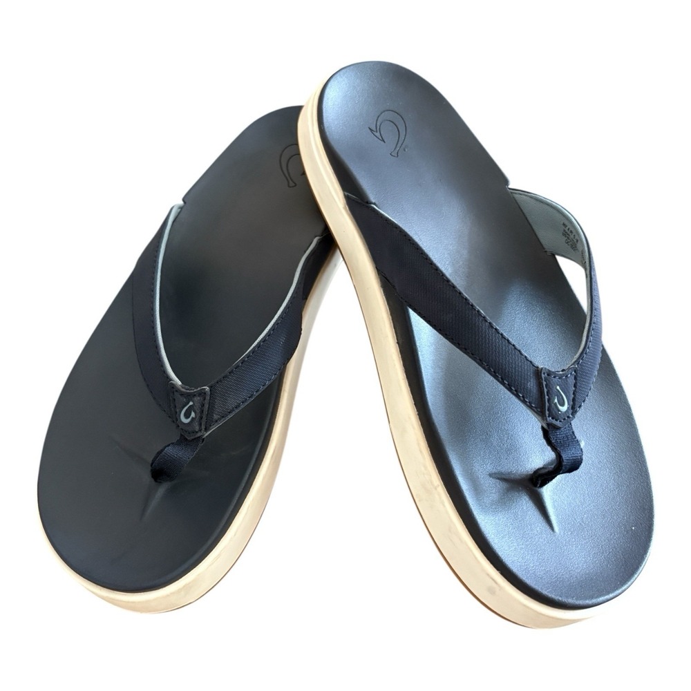 OluKai Navy Sandals